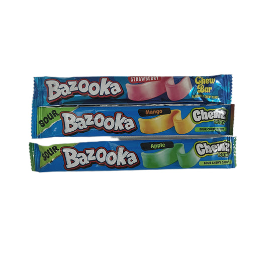 Bazooka chew bars