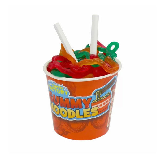 Gummy noodles